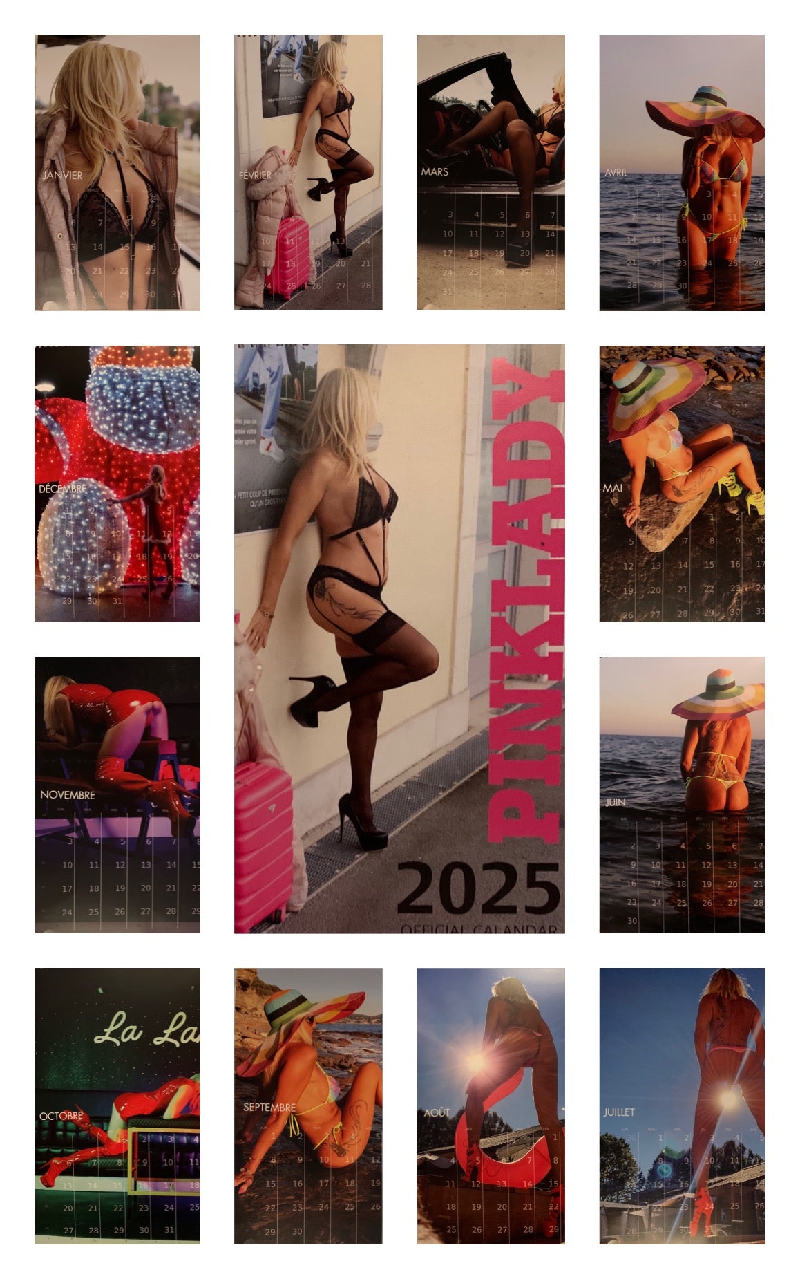 Calendrier de PINKLADY 2025